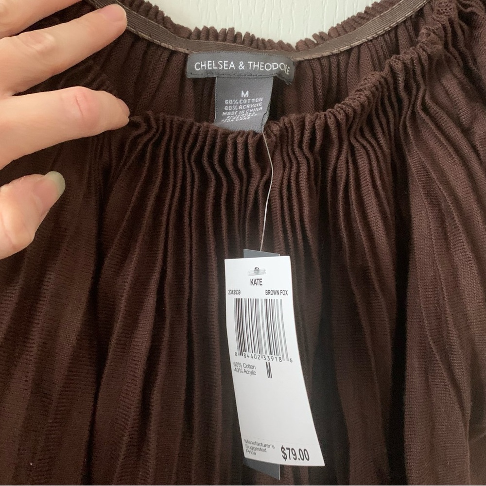 New Chelsea & Theodore brown kate top - Picture 3 of 4